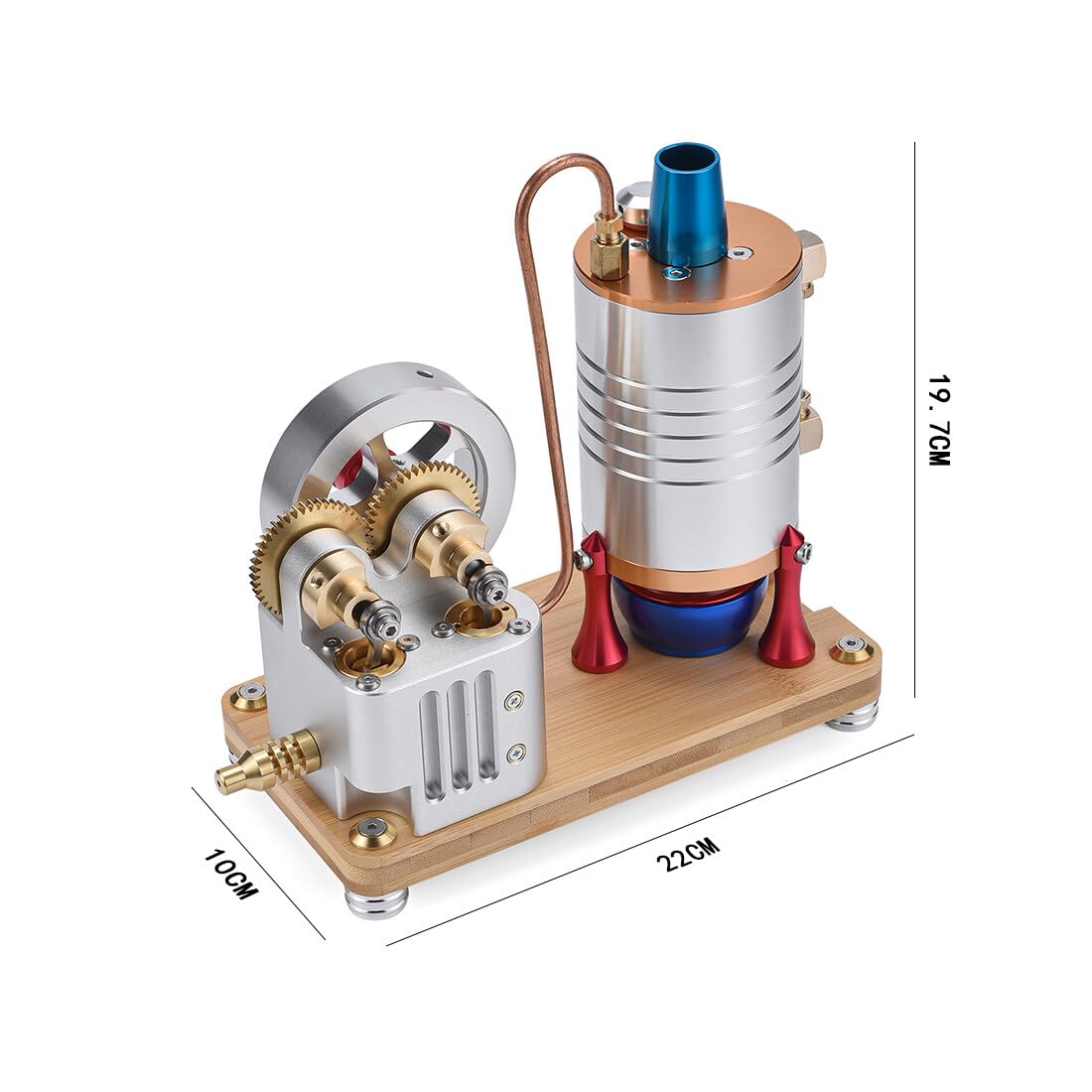 Amazon.com: Techretroplay Steam Engine Model Kit That Runs, All